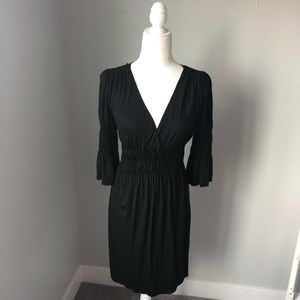 Max Studio Long Sleeve Black Dress